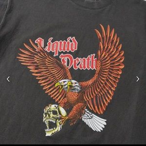 Liquid Death- ride or die tee